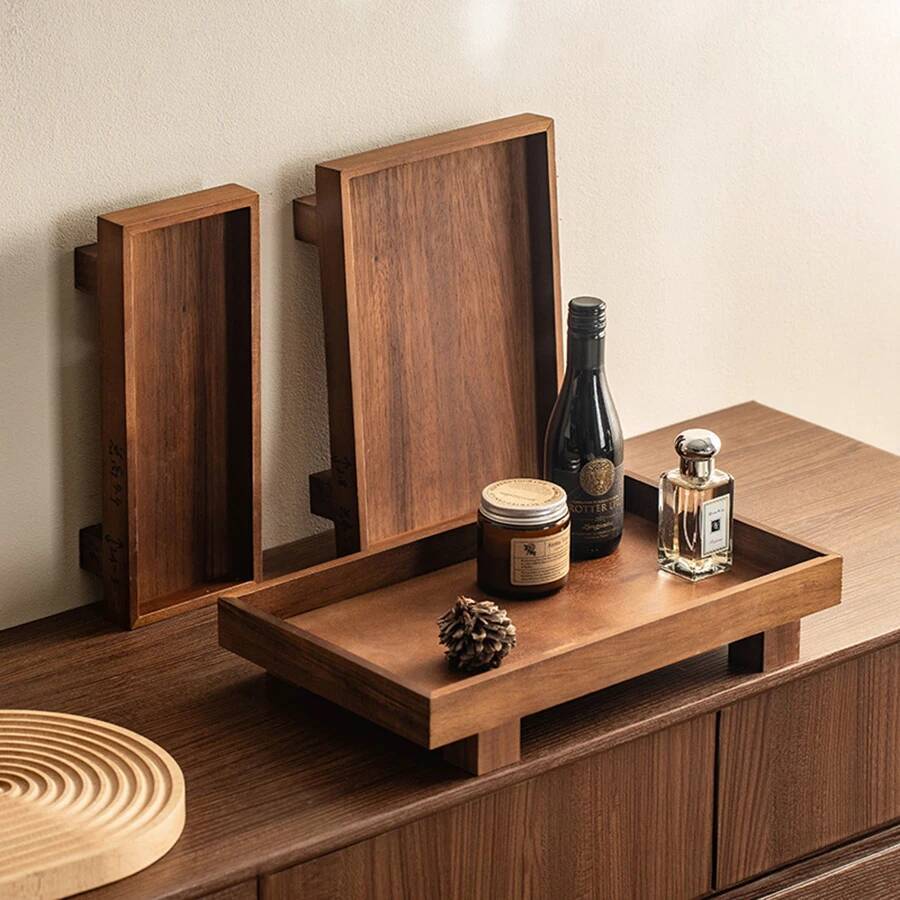 Food Storage For Restaurant - Aksesoris Upacara Teh Gongfu Kayu Gaya