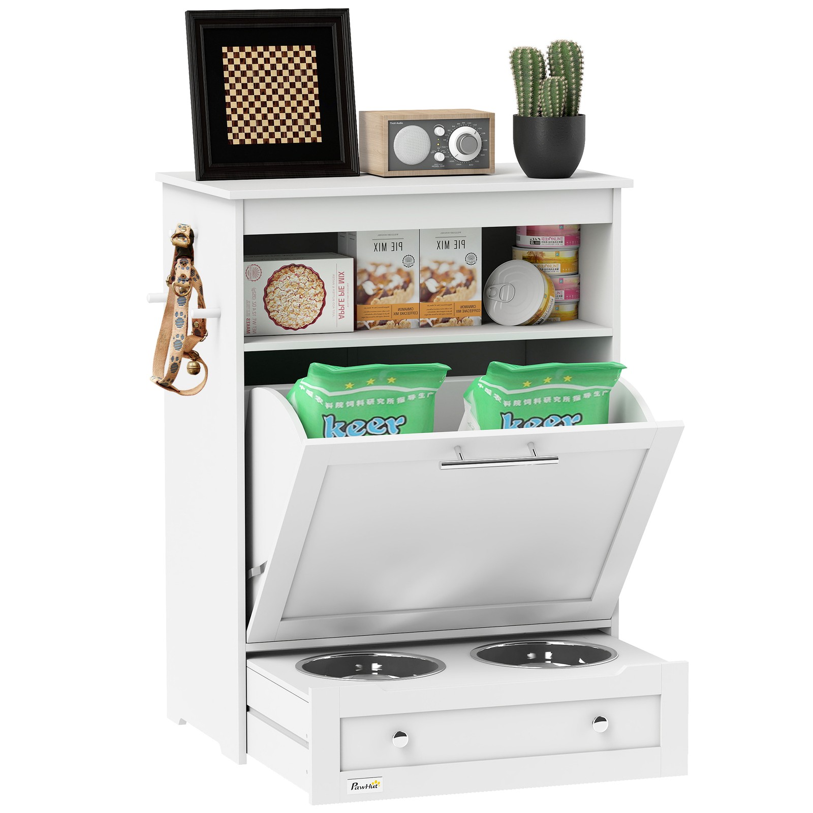 Food Storage In Cabinets - Stasiun Pemberian Makan Hewan Peliharaan, Tempat