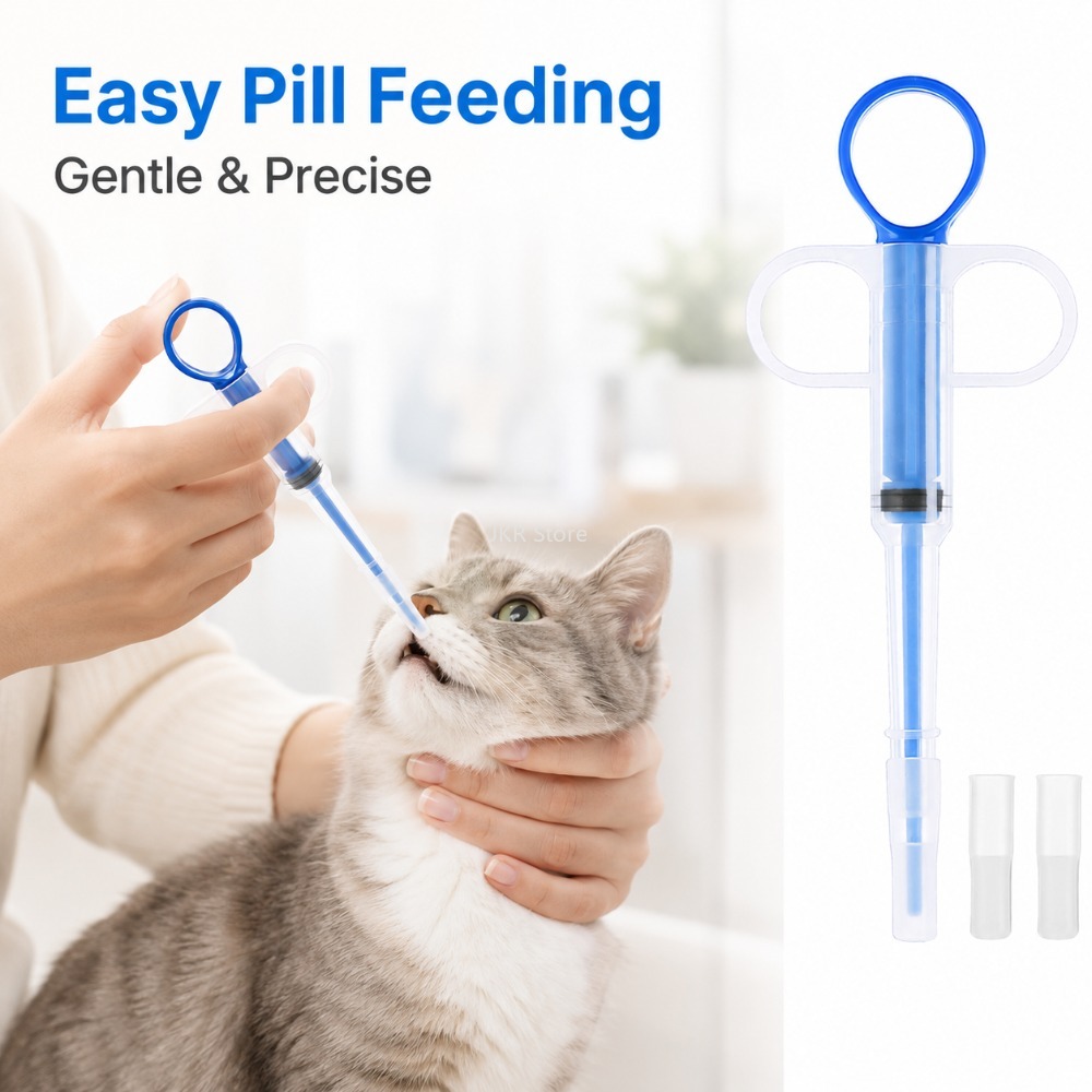 Storage Tips For Food - 1/3PCSCat Alat Pemberi Obat Hewan Peliharaan,