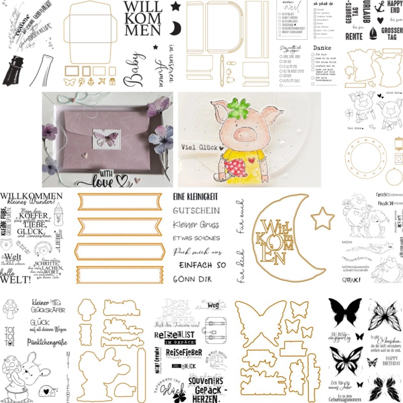Food Storage Baby - Stempel dan Cetakan Koper Bayi Kedatangan