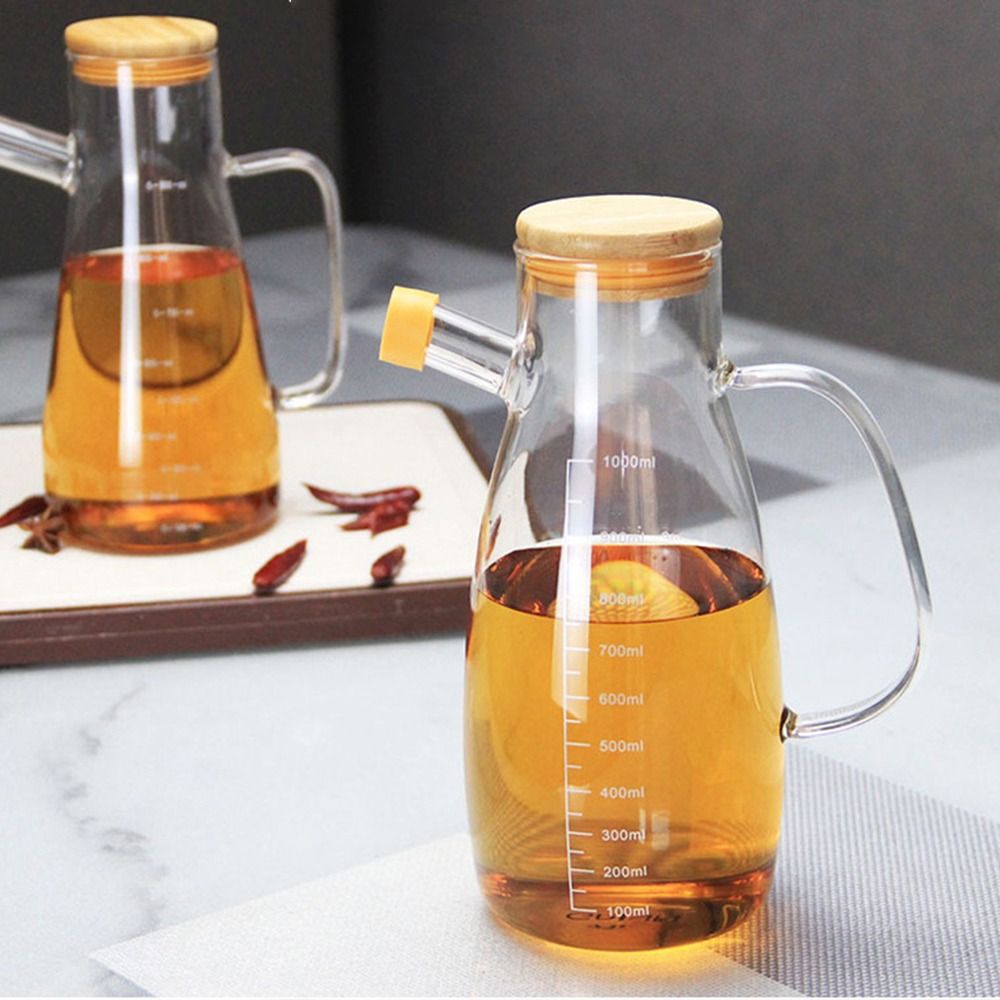 Food Storage Glass Containers Large - Botol Dispenser Minyak Kelas Makanan Baru