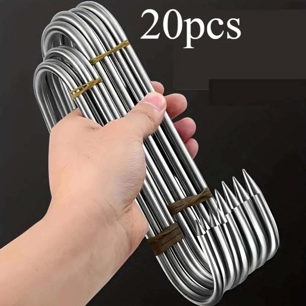 Storage Tips For Food - Penjualan Panas 20Pcs Gantungan Berbentuk S