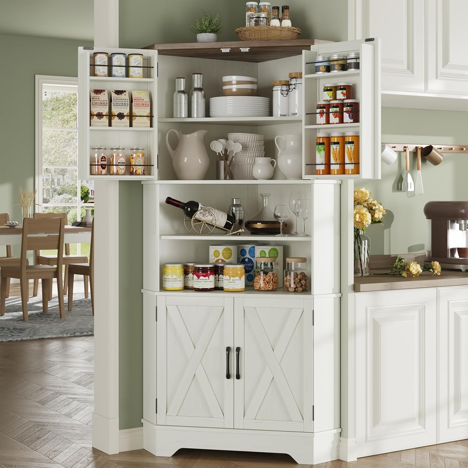Food Storage In Cabinets - # Lemari Sudut, Lemari Penyimpanan Dapur