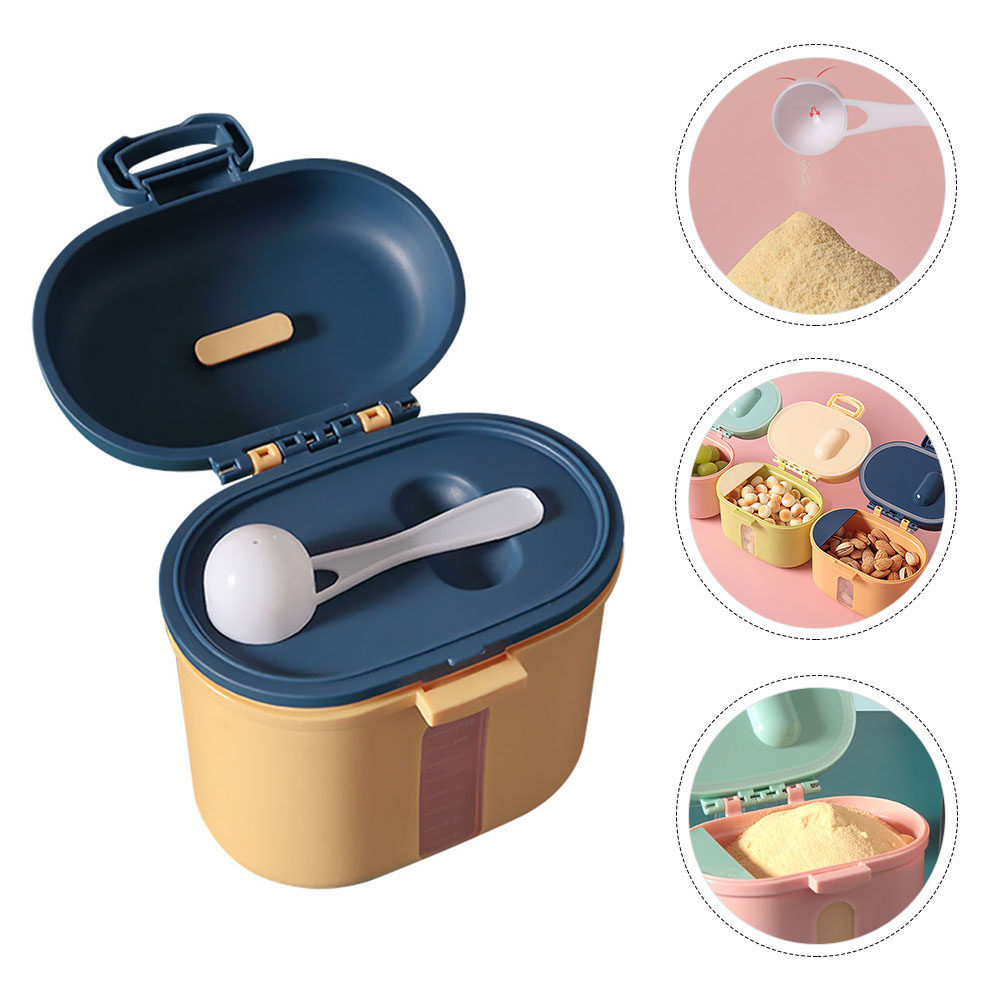 Food Storage Baby - 1Set Kotak Susu Bubuk Portabel Dispenser