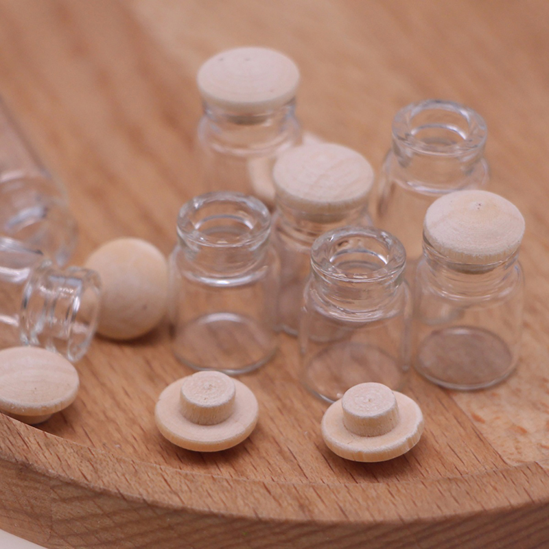 Food Storage Lid - 4 Buah 1:12 Rumah Boneka Miniatur