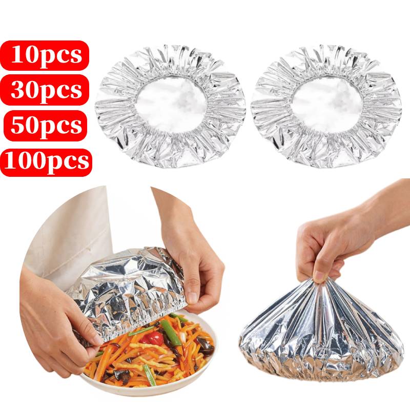Food Storage Bag - 10-100 Buah Penutup Isolasi Film yang