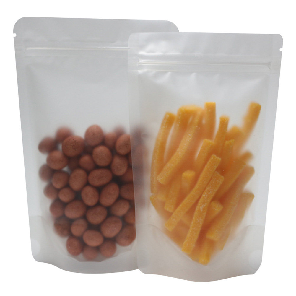 Food Storage Bag - 100 Buah Kantong Penyimpanan Plastik Transparan