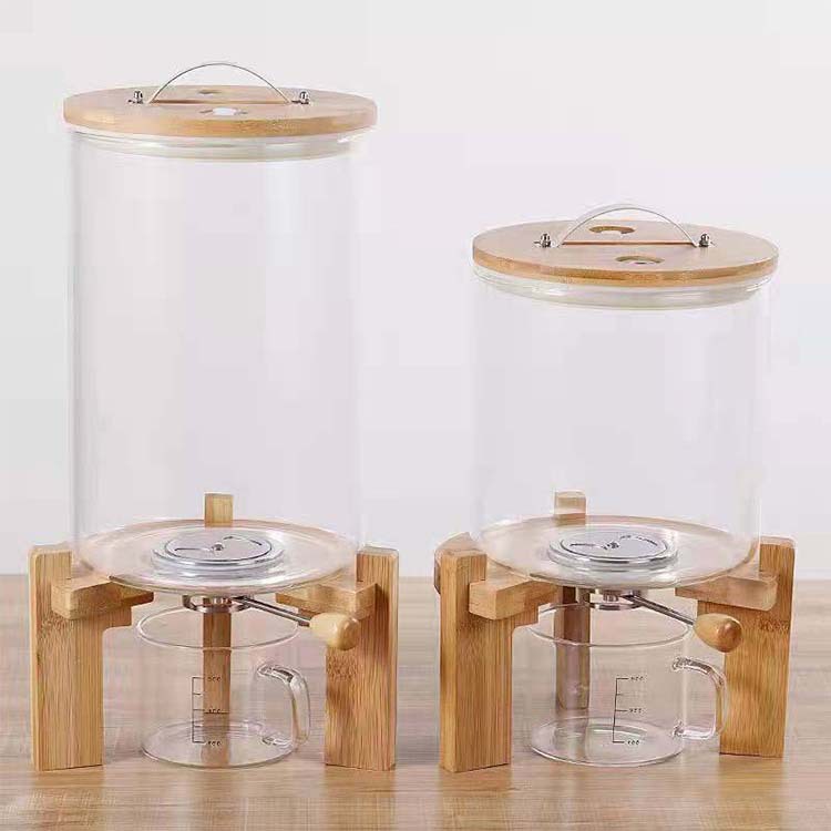 Stoples Penyimpanan Beras Kaca - Food Storage Glass Containers Large ulasan dan harga