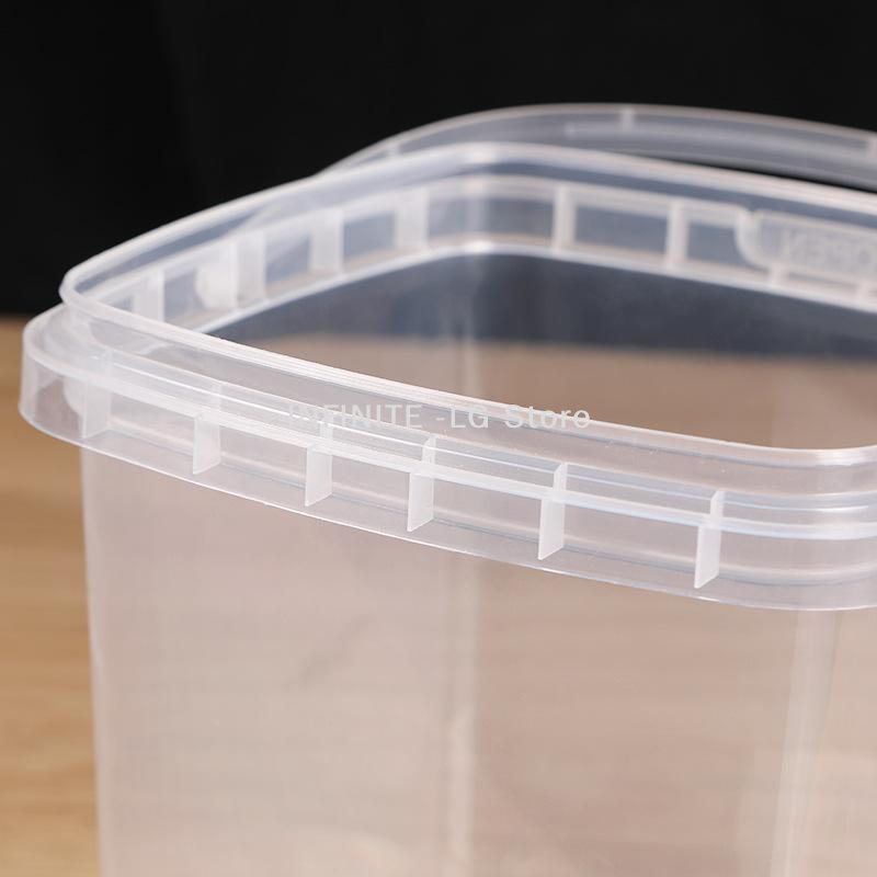 10 Buah Ember Plastik 500/1000 - Food Storage Lid ulasan dan harga