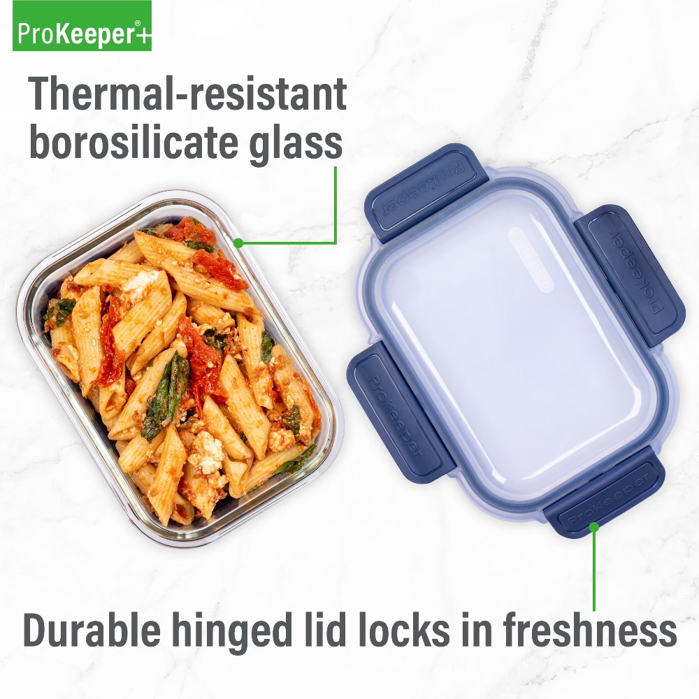 Wadah Penyimpanan Makanan Kaca - Food Storage Containers Glass ulasan dan harga