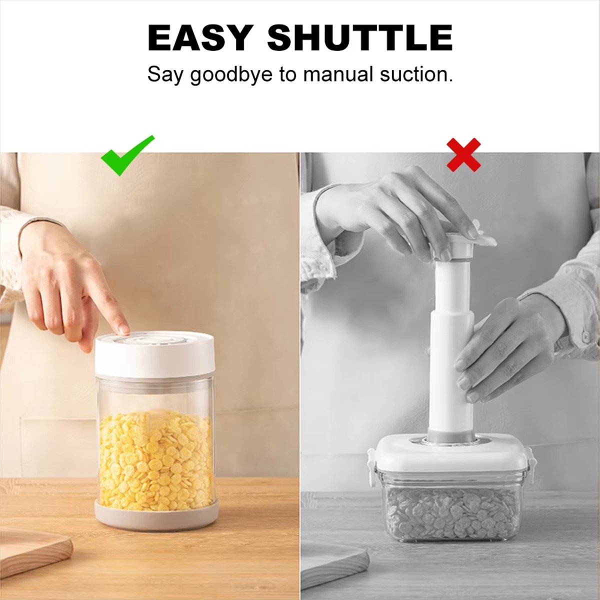 TERBAIK~ Stoples Kaca Vakum un - Food Storage Glass Containers Large ulasan dan harga