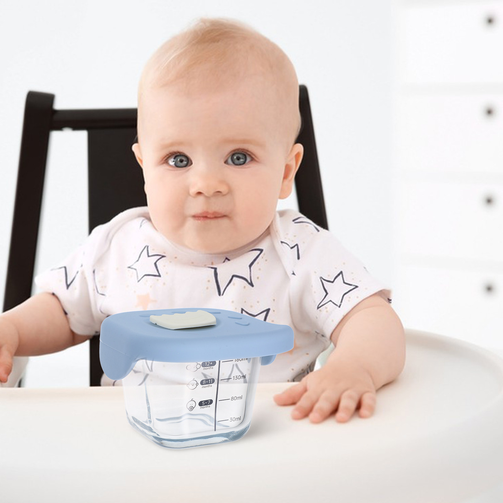 Mangkuk Makanan Bayi Kaca Kapa - Food Storage Glass Containers Large ulasan dan harga