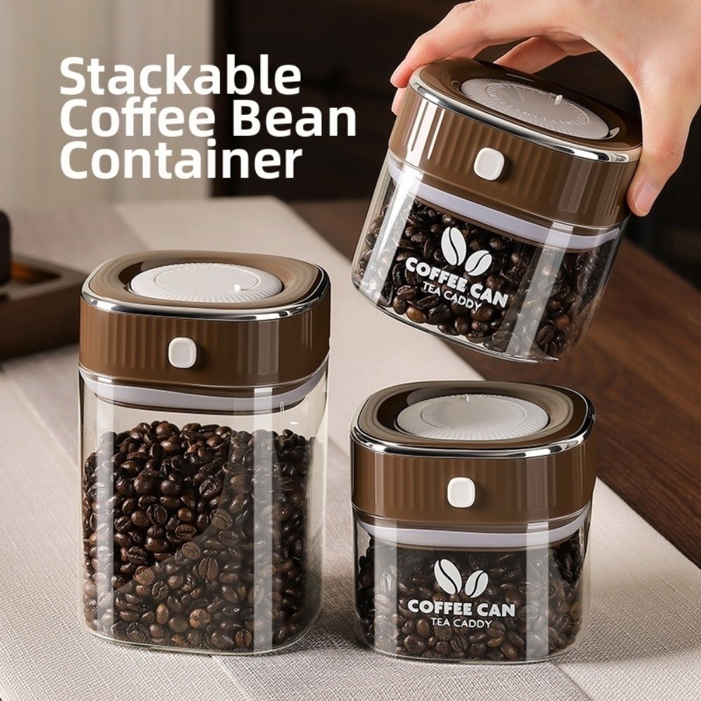 Wadah Biji Kopi Kaca Tahan Kel - Food Storage Glass Containers Large ulasan dan harga