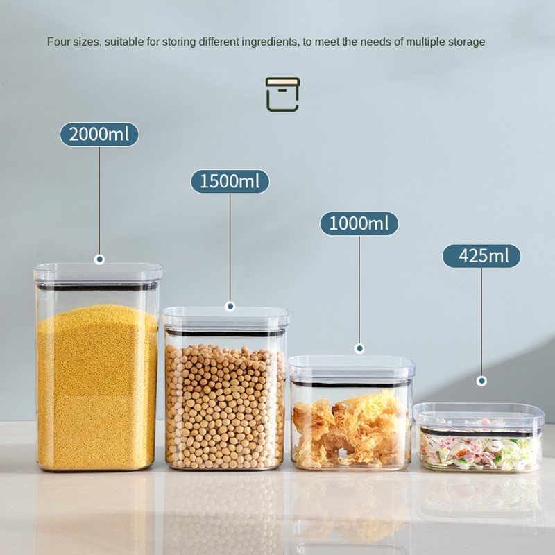 Wadah Penyimpanan Plastik Keda - Food Storage In Cabinets ulasan dan harga
