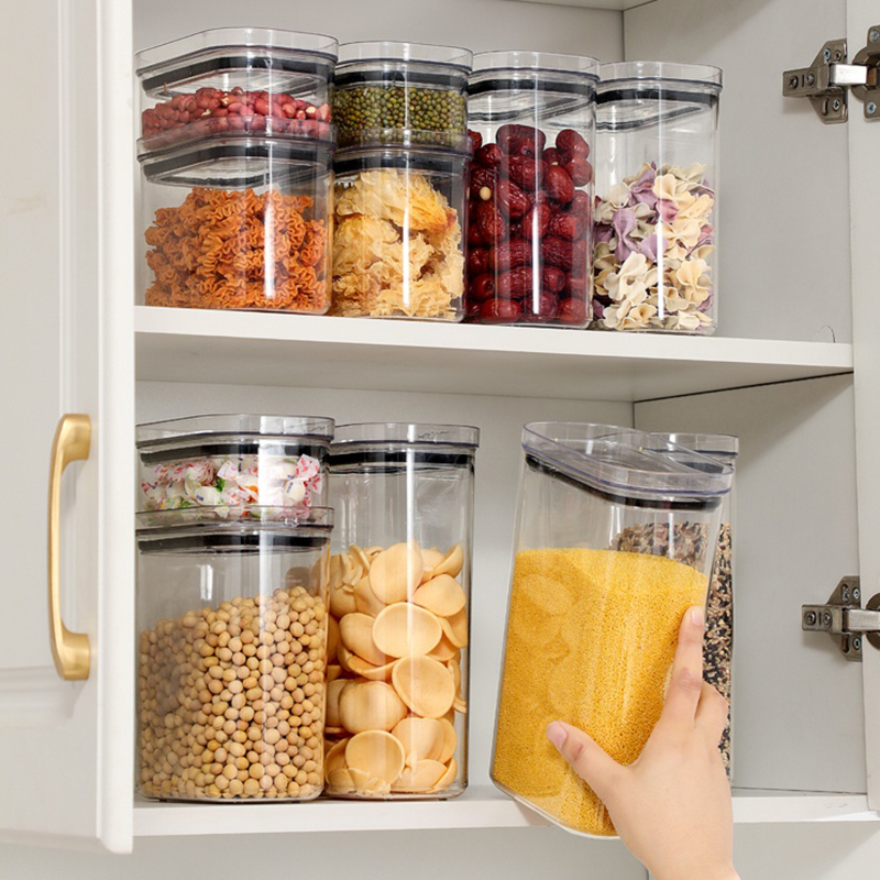 Wadah Penyimpanan Plastik Keda - Food Storage In Cabinets ulasan dan harga