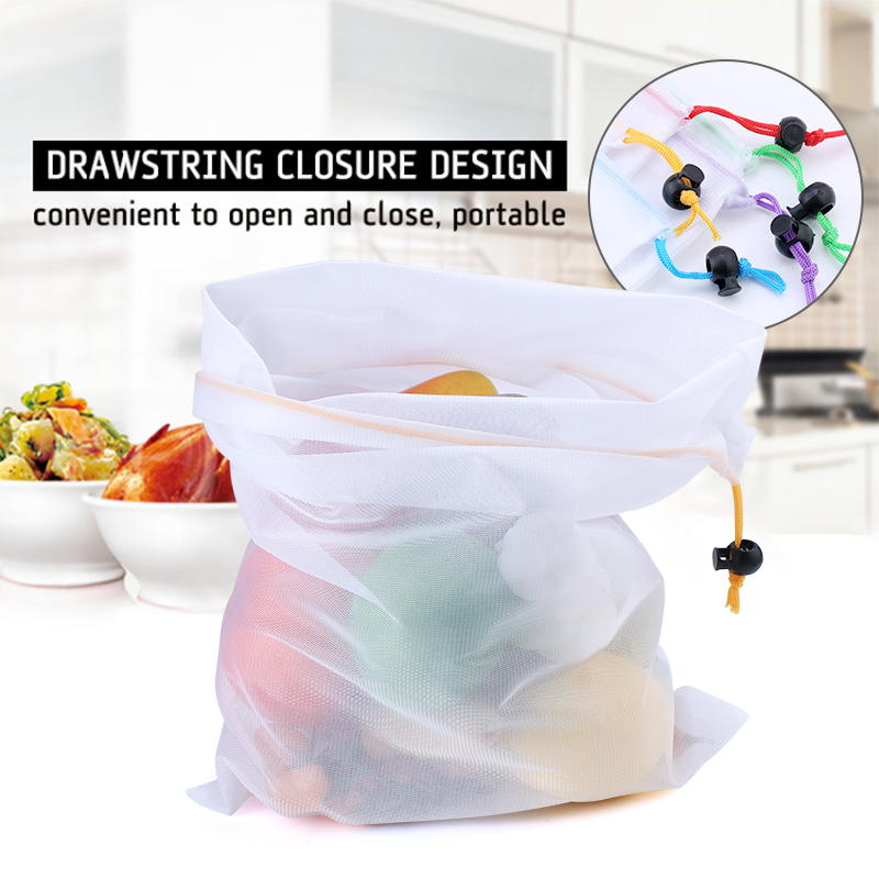 3/9/15 buah tas produksi jarin - Produce Bag Reusable Mesh ulasan dan harga