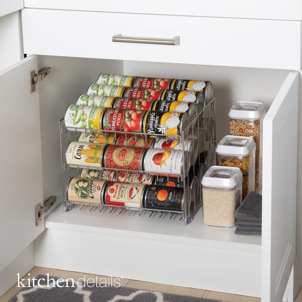 Organizer Kaleng 3 Tingkat |   - Food Storage In Cabinets ulasan dan harga