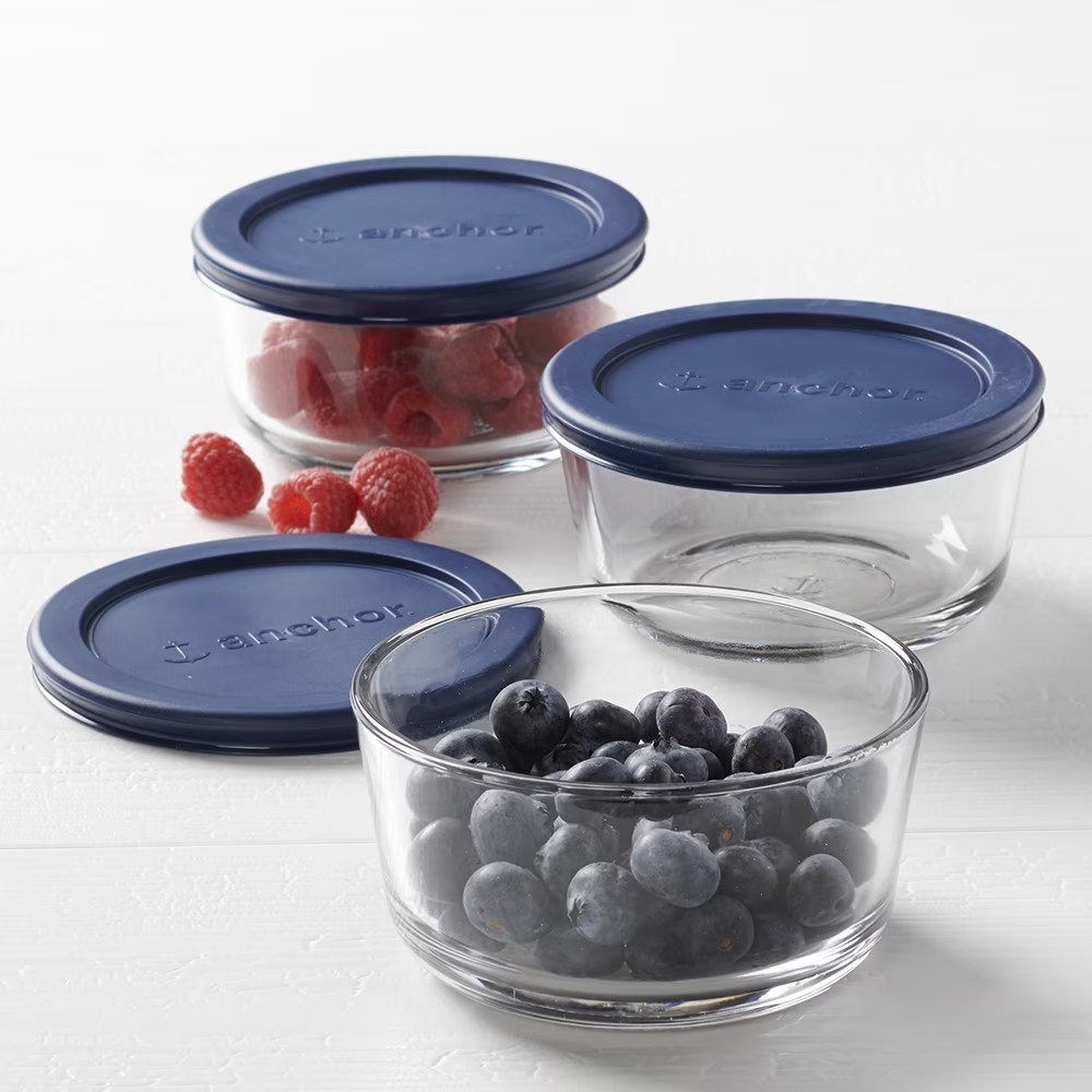 Wadah Penyimpanan Makanan Kaca - Food Storage With Glass Lids ulasan dan harga