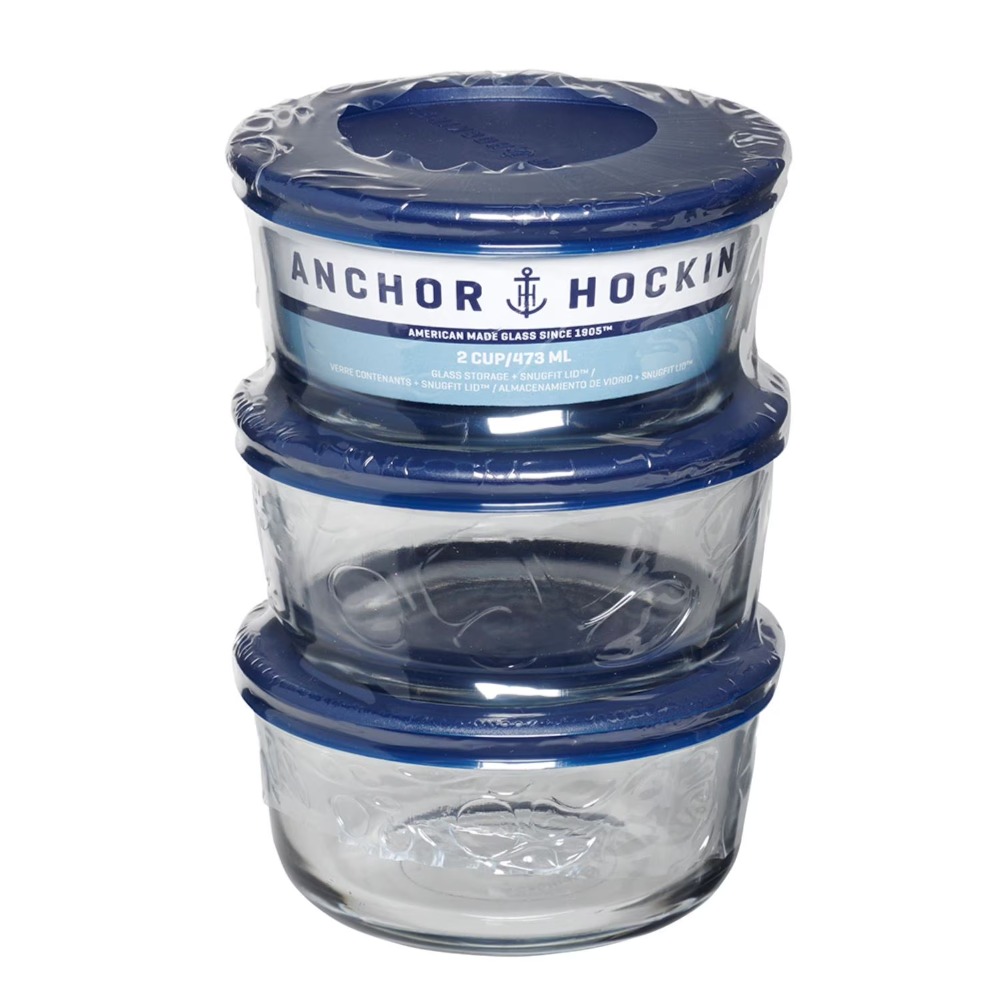 Wadah Penyimpanan Makanan Kaca - Food Storage With Glass Lids ulasan dan harga