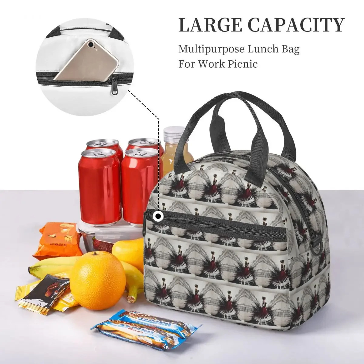 Catatan Musik Piano Wanita Can - Food Storage Notes ulasan dan harga