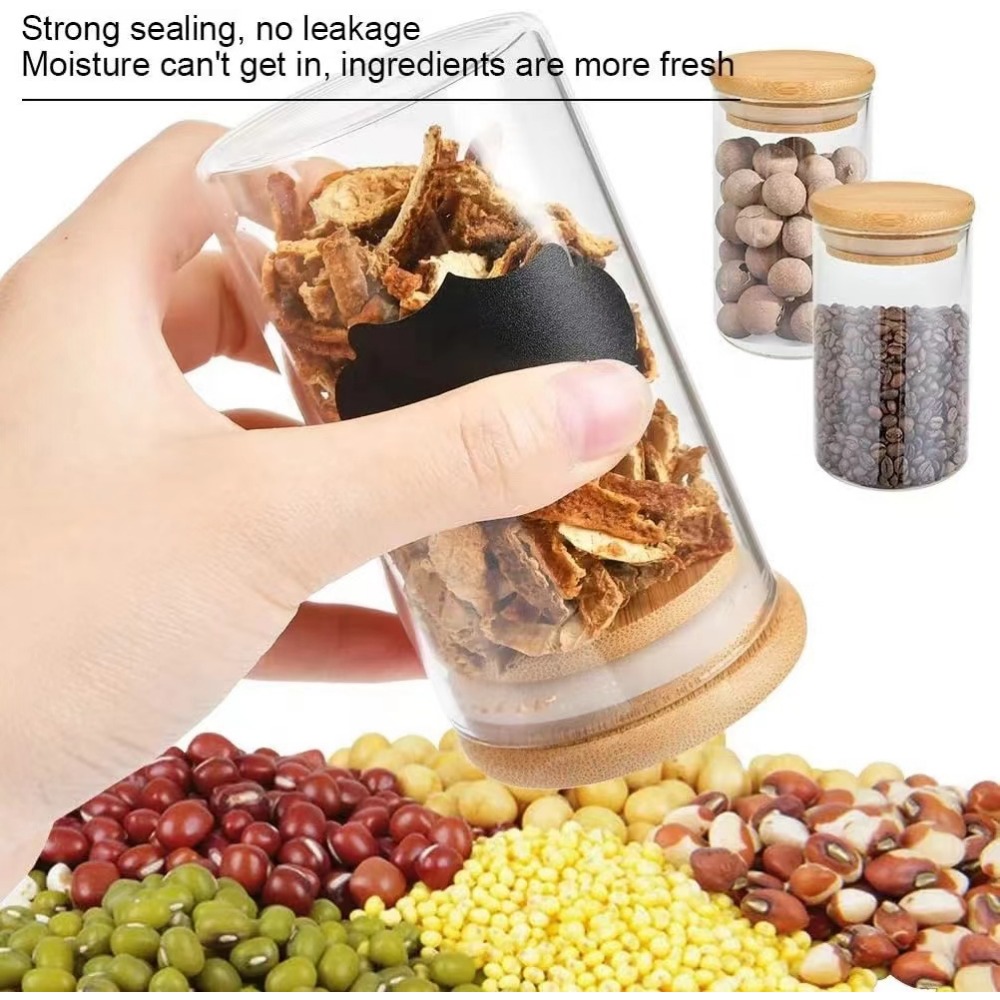 Tangki penyimpanan makanan kac - Food Storage With Glass Lids ulasan dan harga