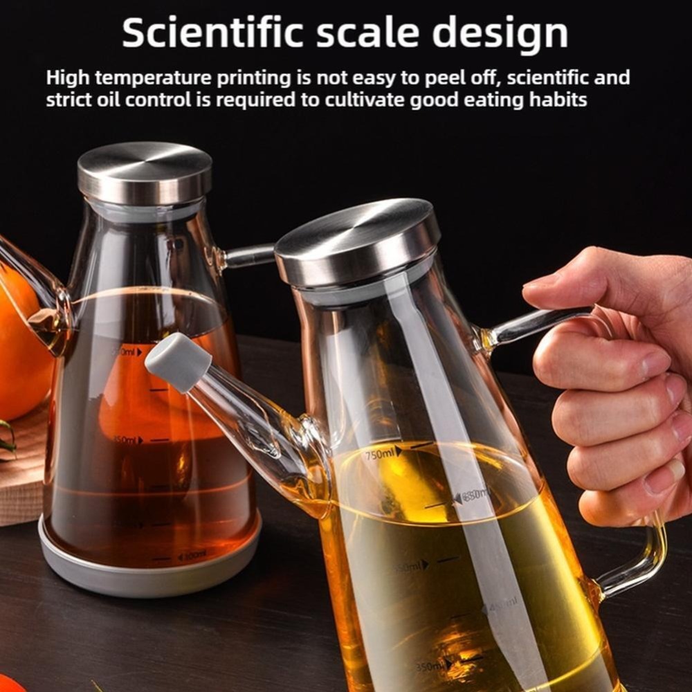 Botol Dispenser Minyak Aman un - Food Storage Glass Containers Large ulasan dan harga