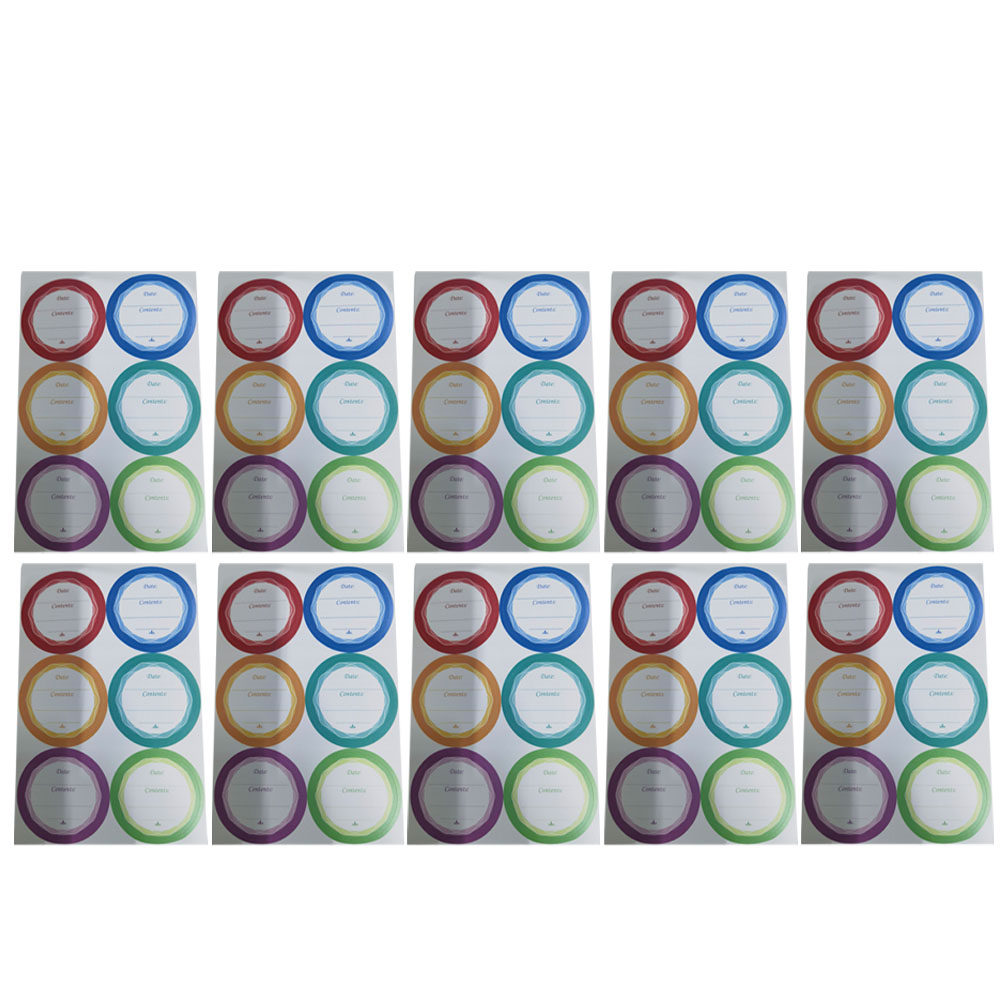 60Pcs Label Tanggal Tahan Air  - Food Storage Notes ulasan dan harga