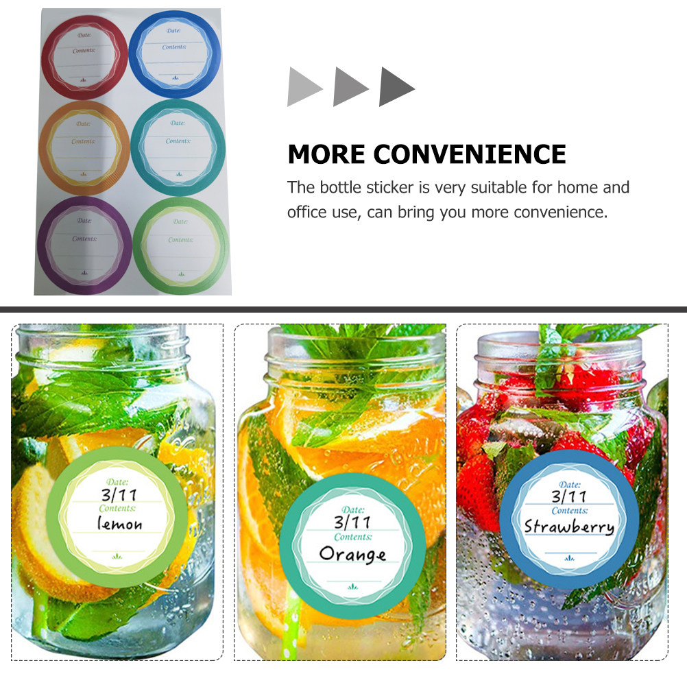 60Pcs Label Tanggal Tahan Air  - Food Storage Notes ulasan dan harga