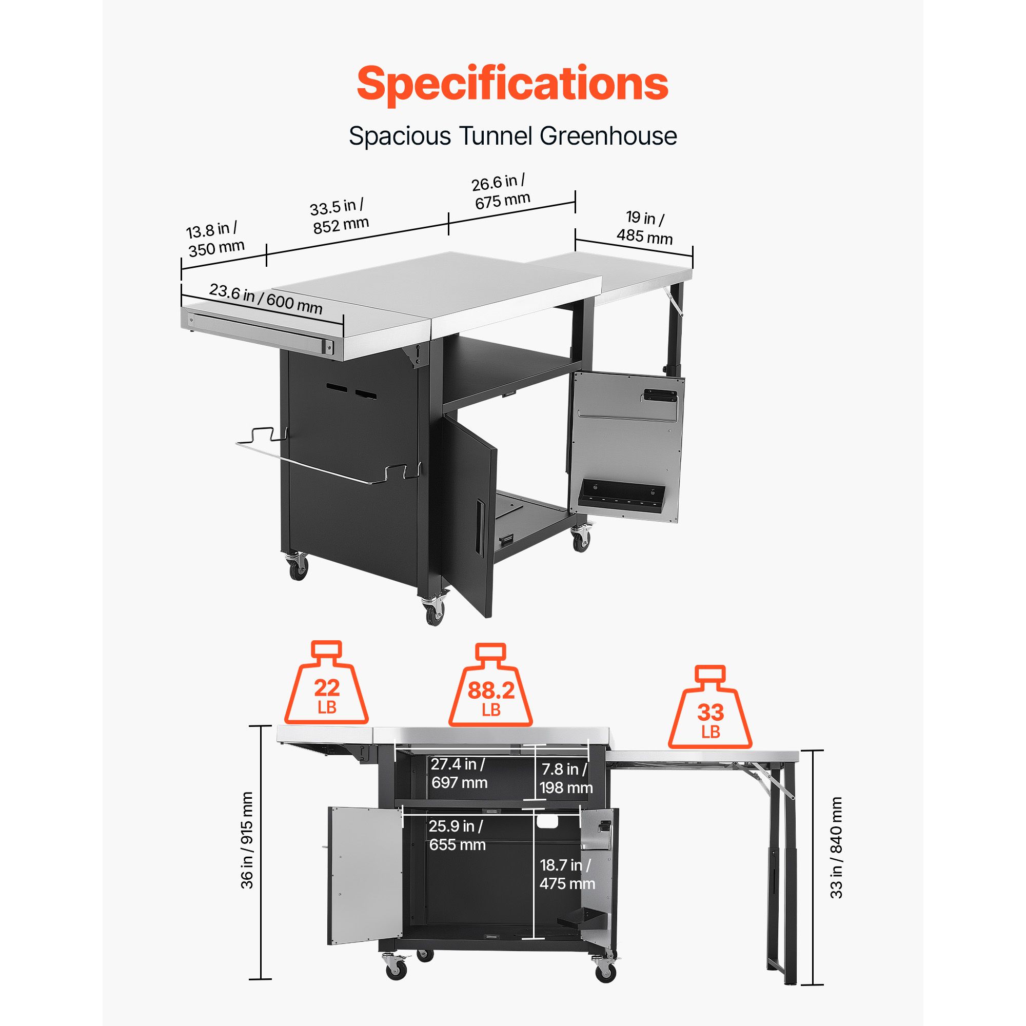 Gerobak Panggangan Luar Ruanga - Food Storage In Cabinets ulasan dan harga