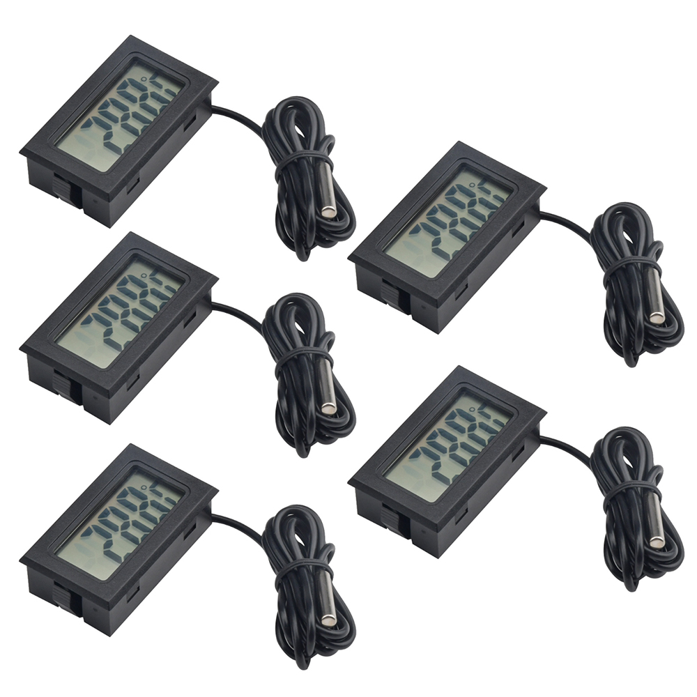 5Pcs/lot Termometer Kulkas Dig - Food Storage The Range ulasan dan harga