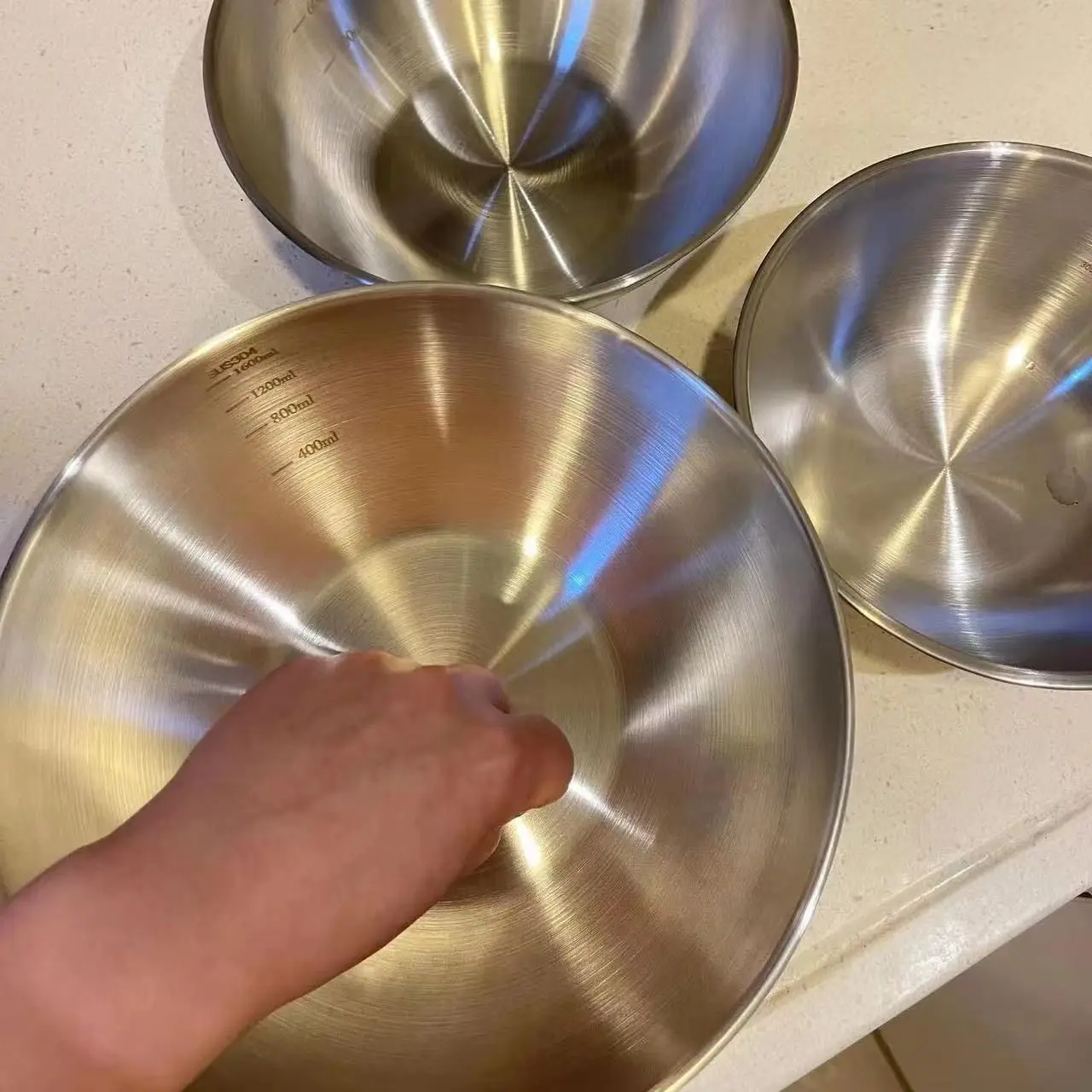 1-3 Set Mangkuk Stainless Stee - Set Food Storage ulasan dan harga