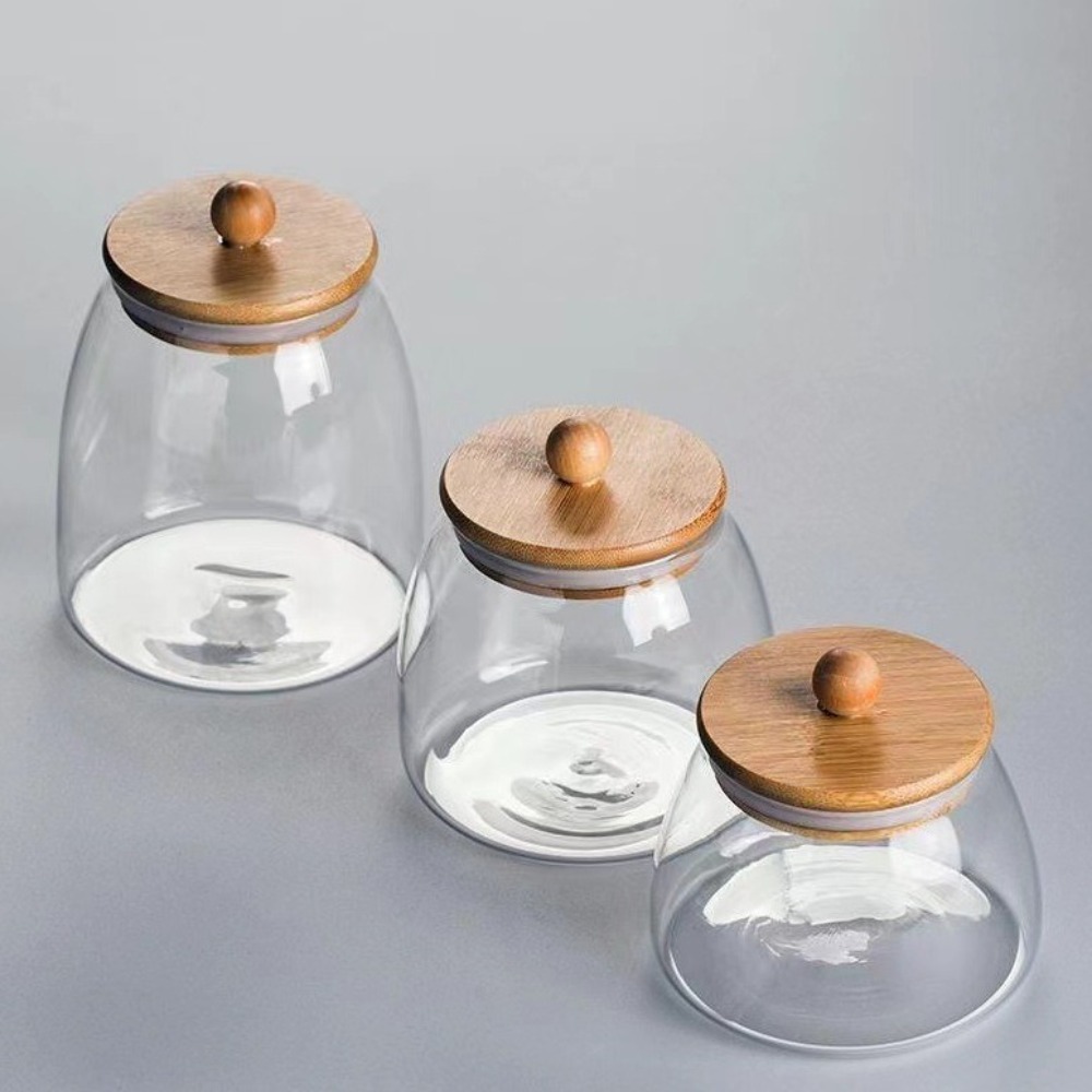 Wadah Kaca Transparan Kedap Ud - Food Storage Glass Containers Large ulasan dan harga