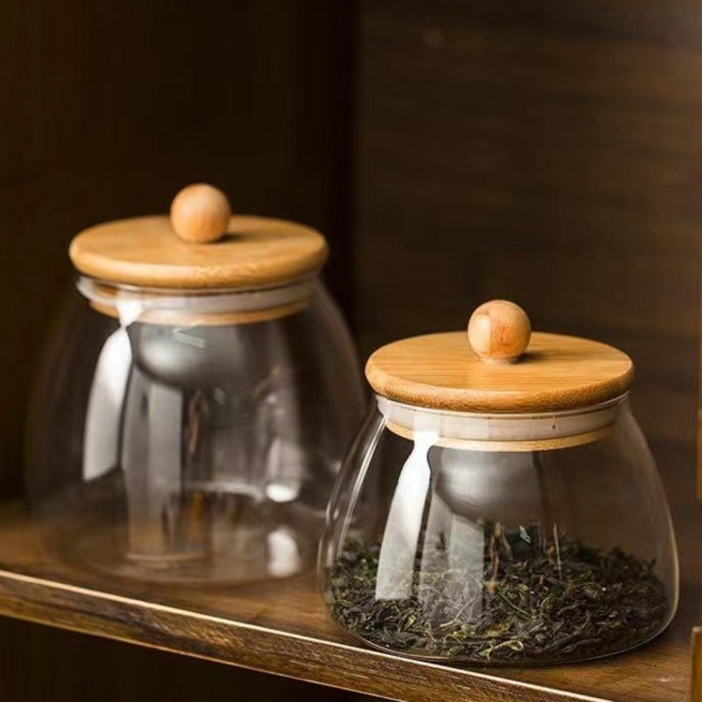 Wadah Kaca Transparan Kedap Ud - Food Storage Glass Containers Large ulasan dan harga