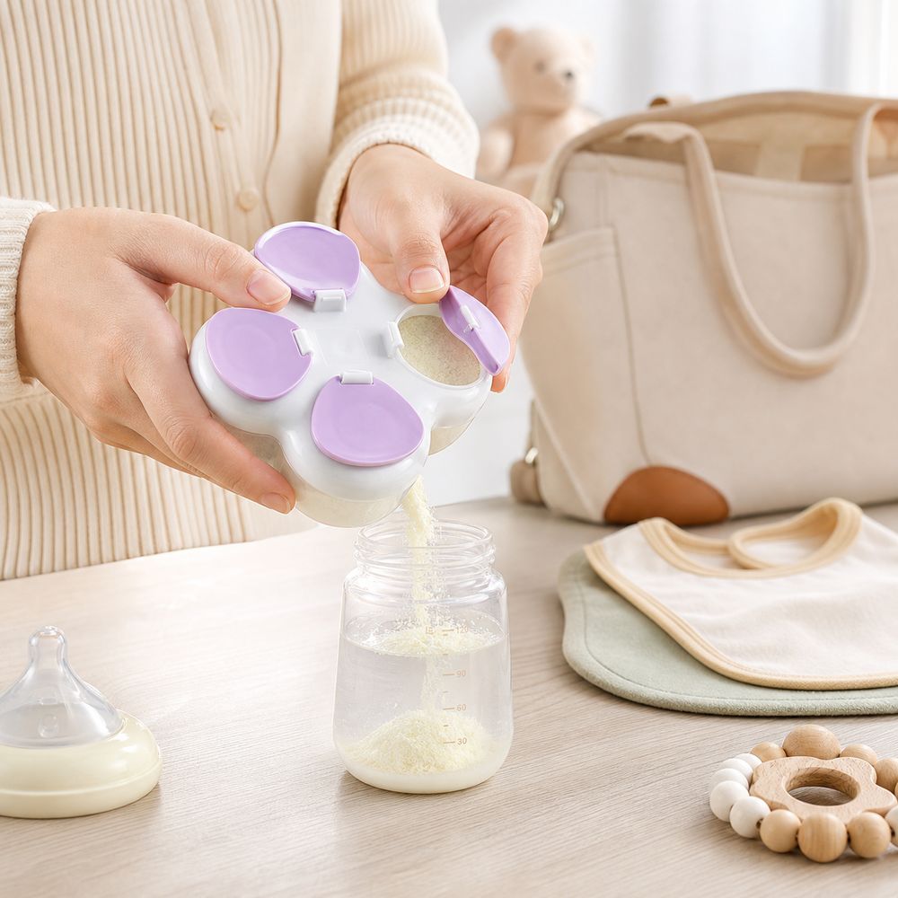 Dispenser Formula Terpartisi 7 - Food Storage Baby ulasan dan harga