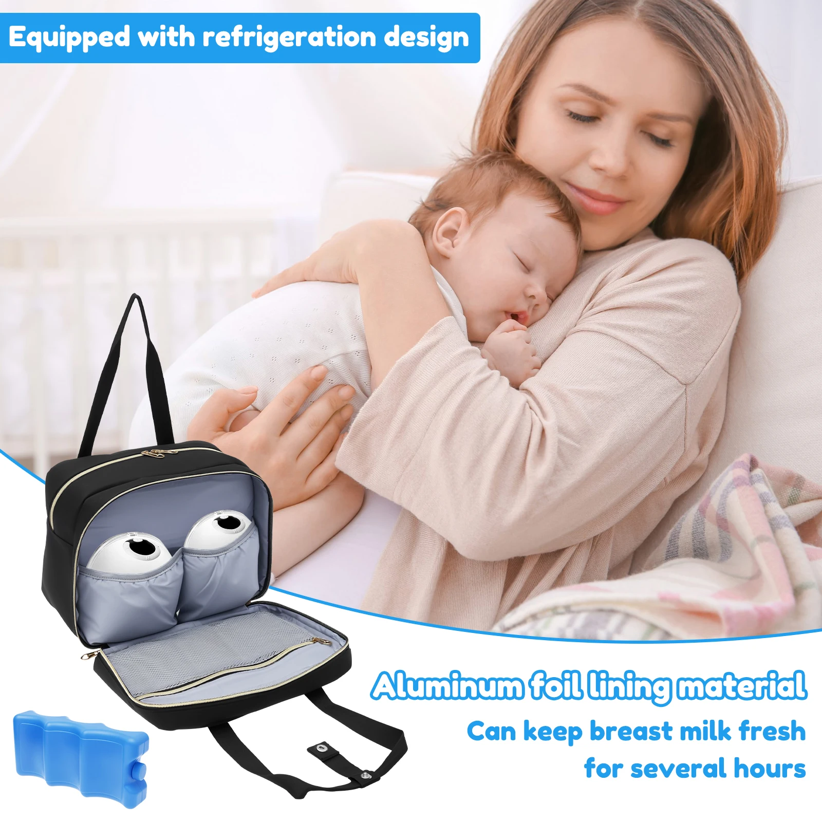 Tas Penyimpanan Pompa ASI deng - Food Storage Baby ulasan dan harga