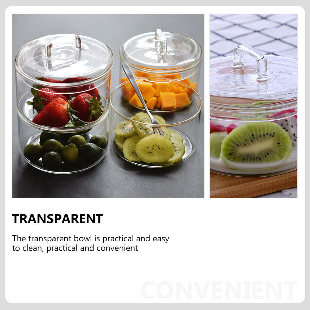 1Set Wadah Penyimpanan Kaca Tr - Food Storage Containers Glass ulasan dan harga