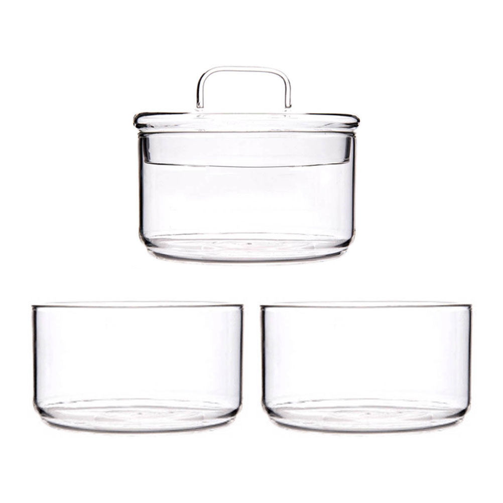 1Set Wadah Penyimpanan Kaca Tr - Food Storage Containers Glass ulasan dan harga