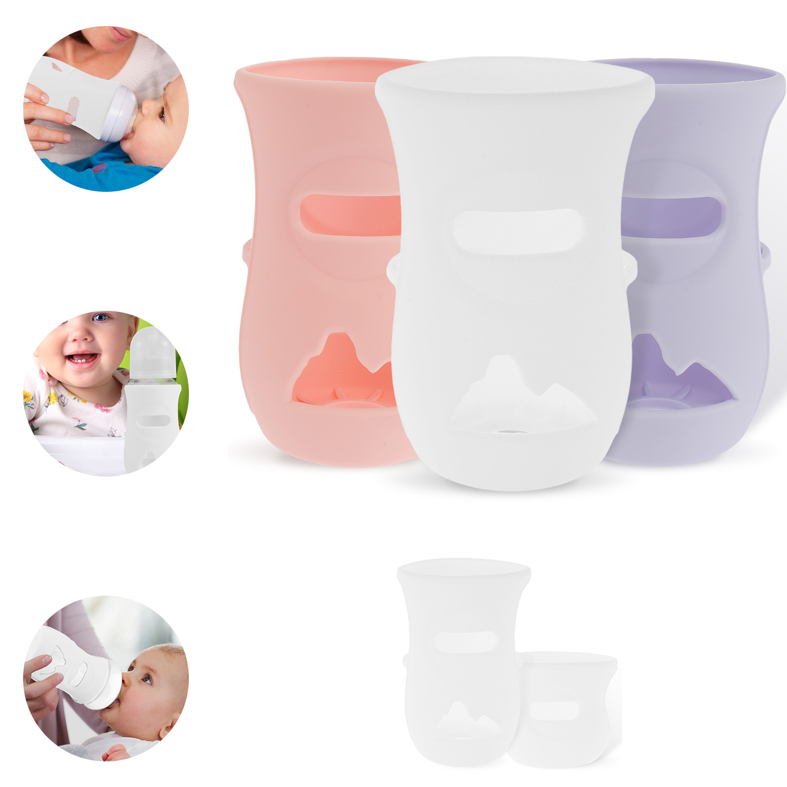 Penutup botol silikon lengan b - Food Storage Baby ulasan dan harga
