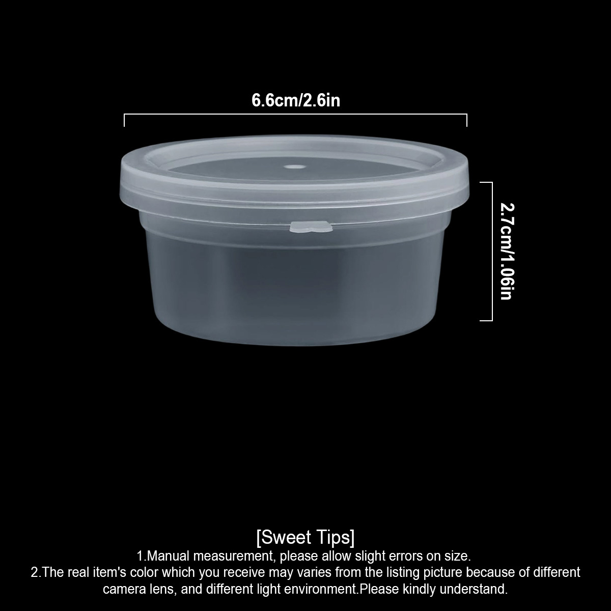 10/20/40 Paket Wadah Slime Kec - Food Storage Lid ulasan dan harga
