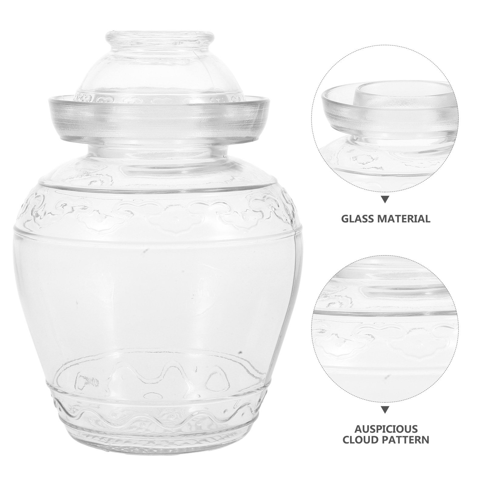 Stoples Kaca Kapasitas Besar u - Food Storage Glass Containers Large ulasan dan harga
