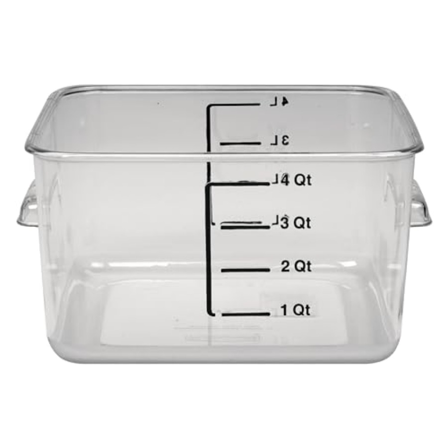 Wadah Penyimpanan Makanan Pers - Food Storage Quart Containers ulasan dan harga