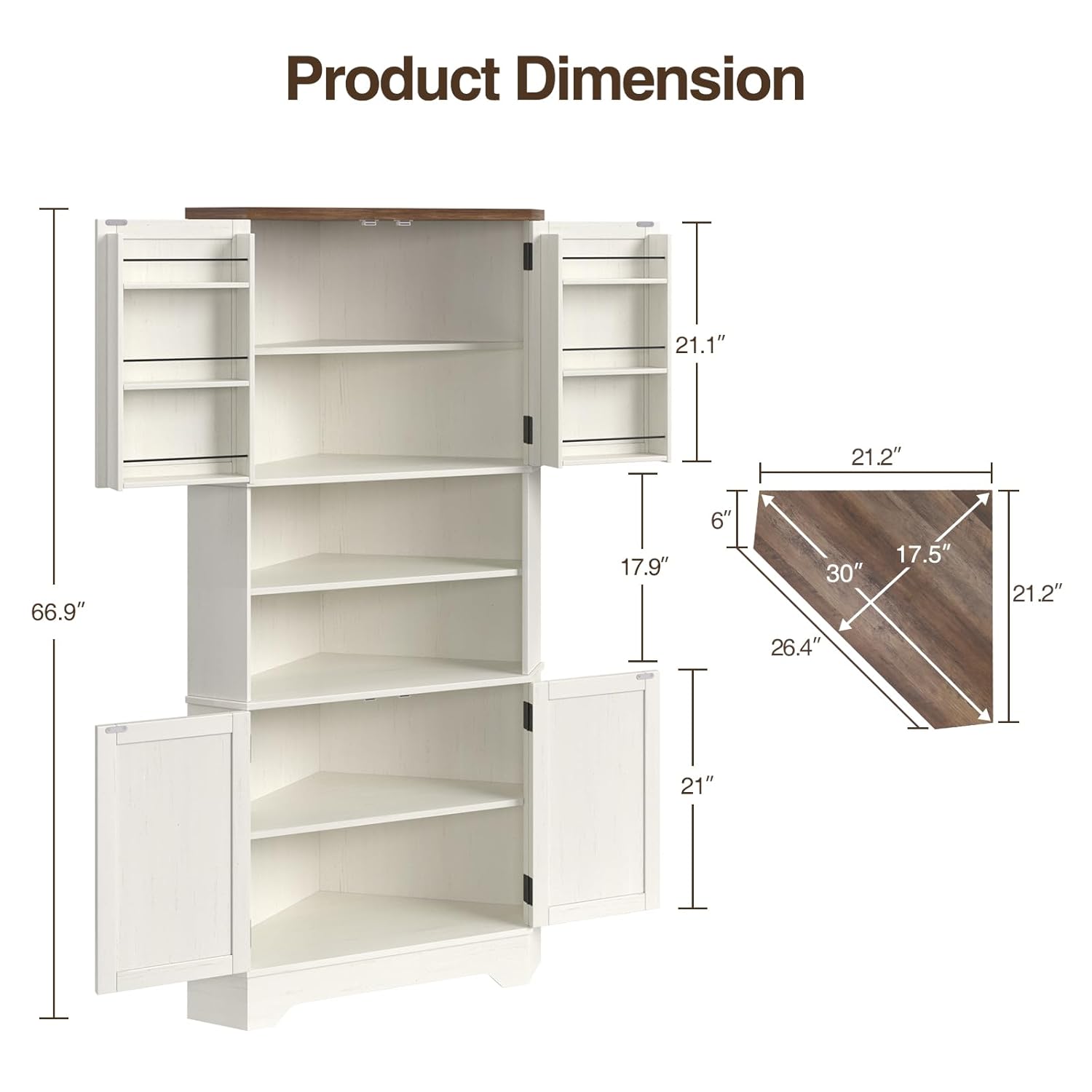 # Lemari Sudut, Lemari Penyimp - Food Storage In Cabinets ulasan dan harga