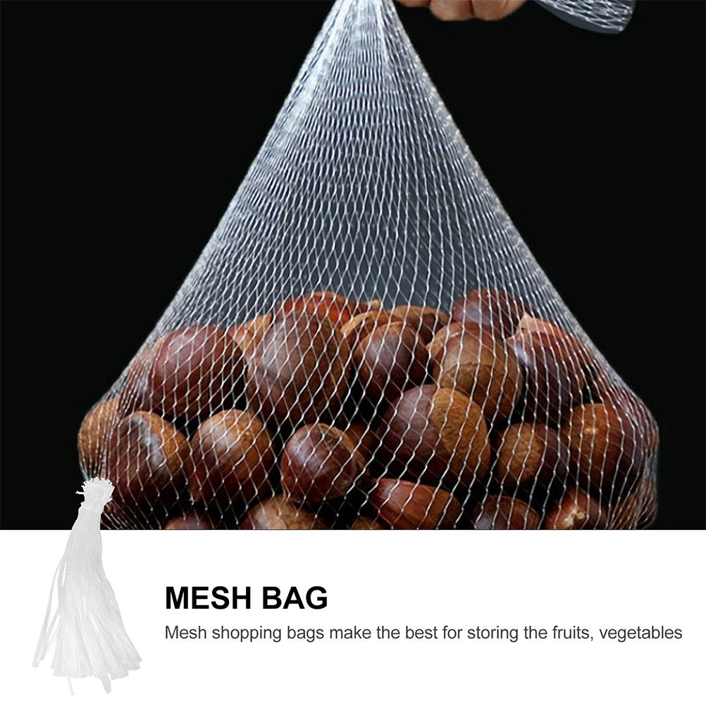 100 Buah Kantong Jaring Penaha - Produce Bag Reusable Mesh ulasan dan harga