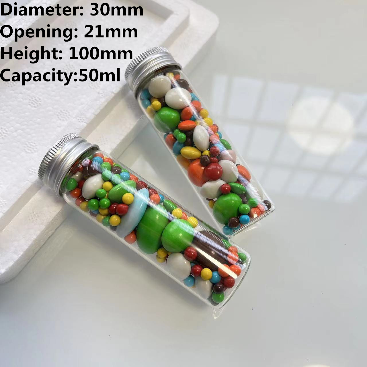 12/21 PCS Botol Kaca Kedap Uda - Food Storage Notes ulasan dan harga