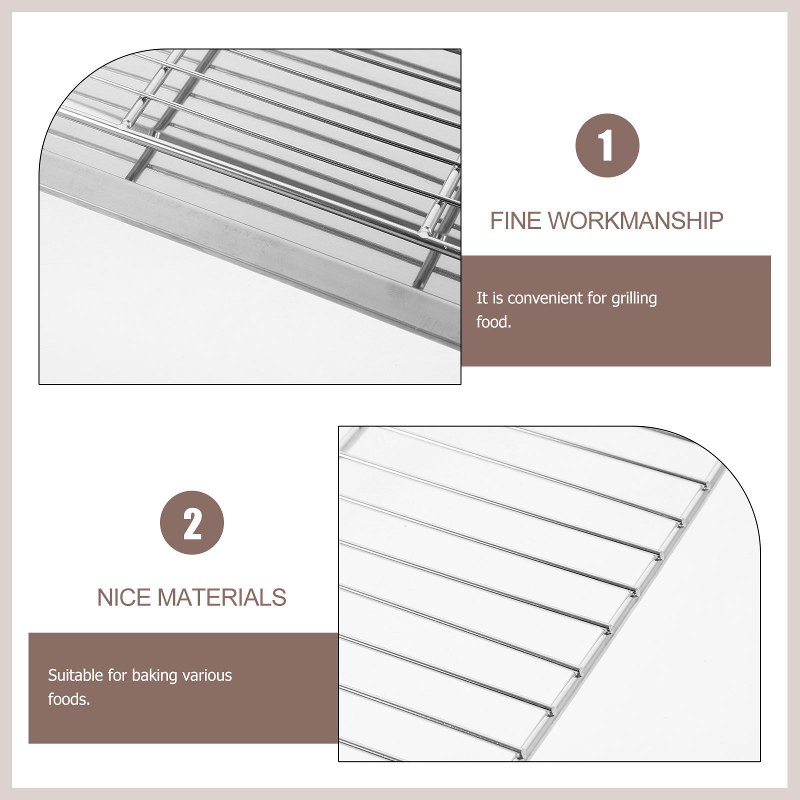 1Set Rak Kue Kawat Stainless S - Food Storage For Restaurant ulasan dan harga
