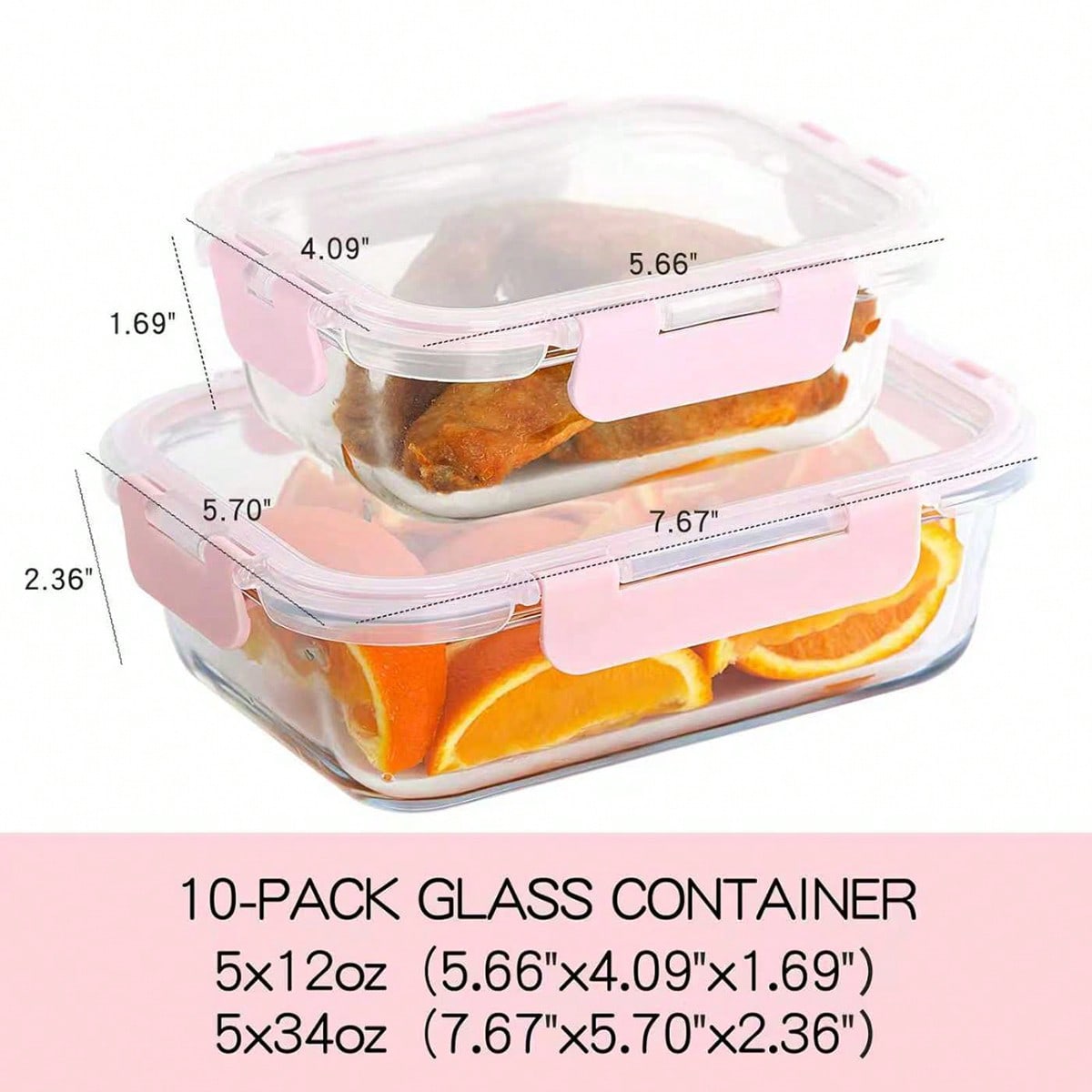 10 Wadah Makanan Kaca, Wadah P - Food Storage Containers Glass ulasan dan harga