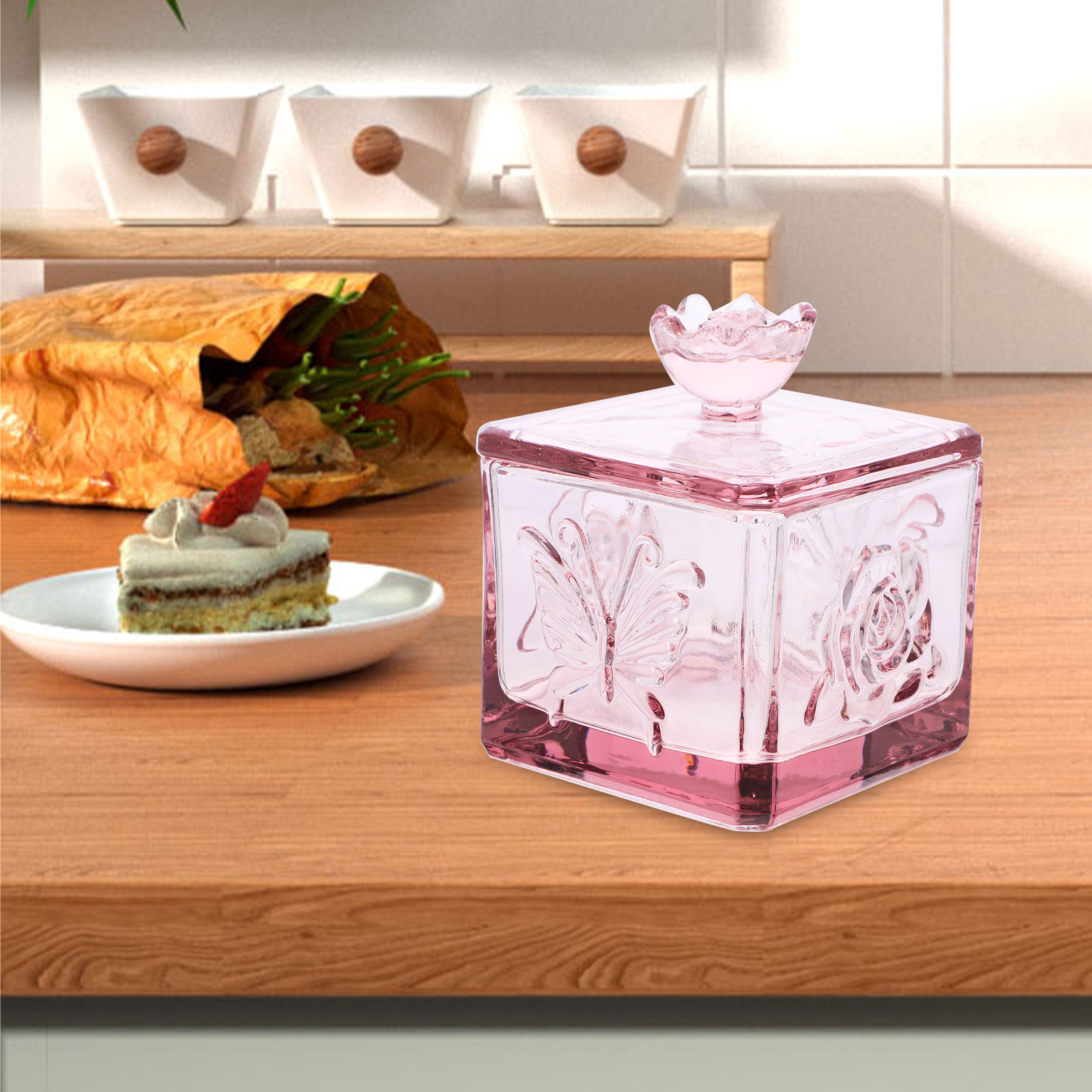 Kotak Penyimpanan Kaca Tertutu - Food Storage Glass Containers Large ulasan dan harga
