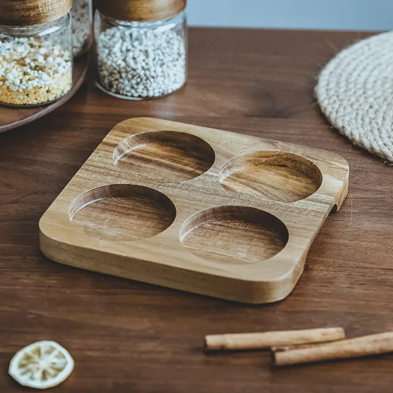 Wadah makanan tutup kayu, wada - Food Storage With Glass Lids ulasan dan harga