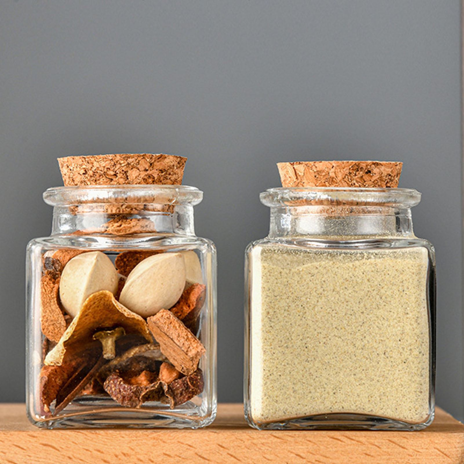 1/5/10 Buah Stoples Penyimpana - Food Storage With Glass Lids ulasan dan harga
