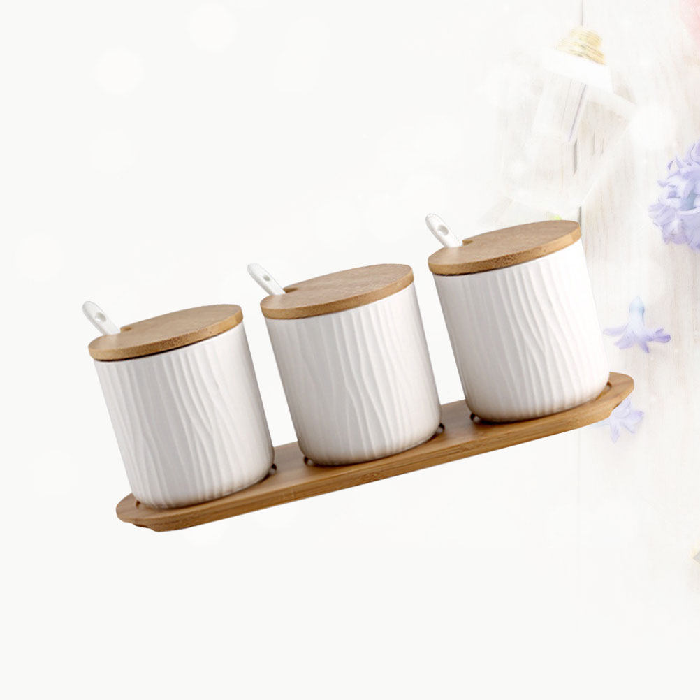 Set Toples Bumbu Keramik Nordi - Set Food Storage ulasan dan harga